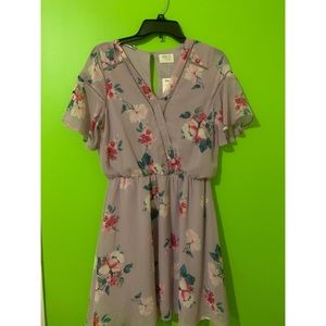 Sienna Sky knee length floral dress